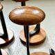 4 Vintage Wooden Coat Hooks, Mid-Century Modern Wall Coat Rack, Retro Style
