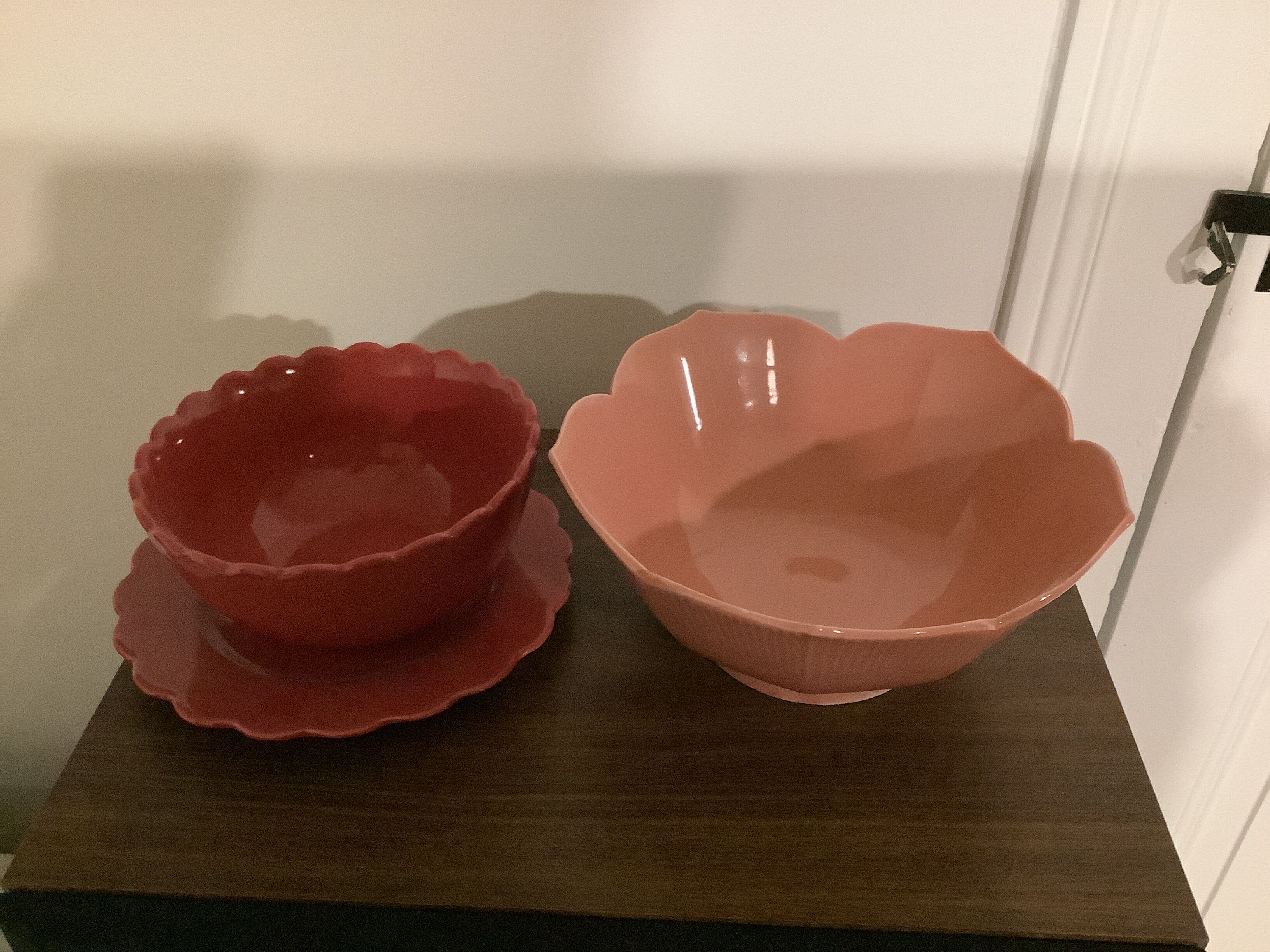 Vintage salad bowls