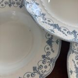 Set of 8 Royal Doulton England soup plates – Josephine model