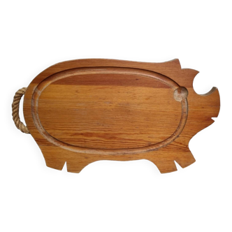 Vintage pig cutting board