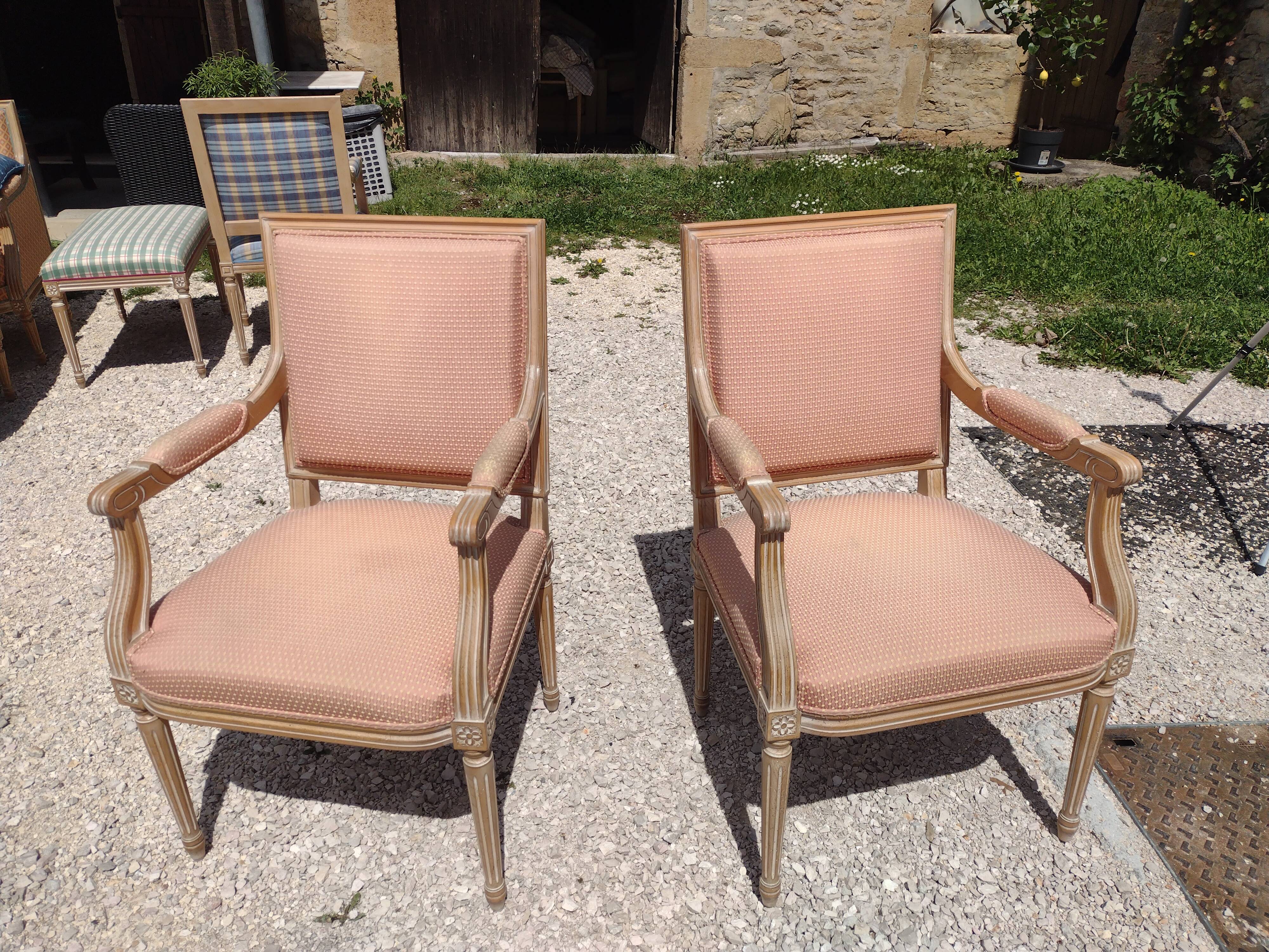 Louis XVI style armchair