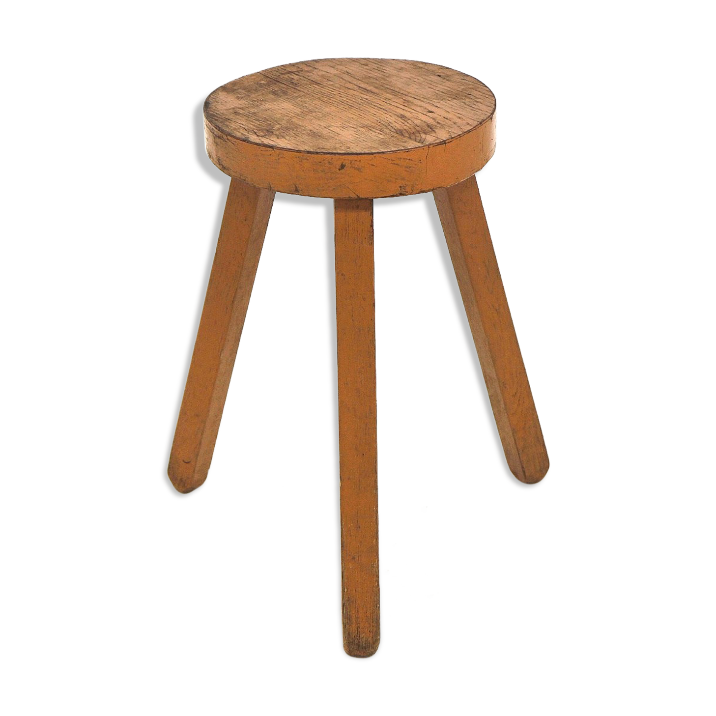 Tabouret tripode en chêne, Suède, 1920