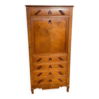 Vintage wooden secretary