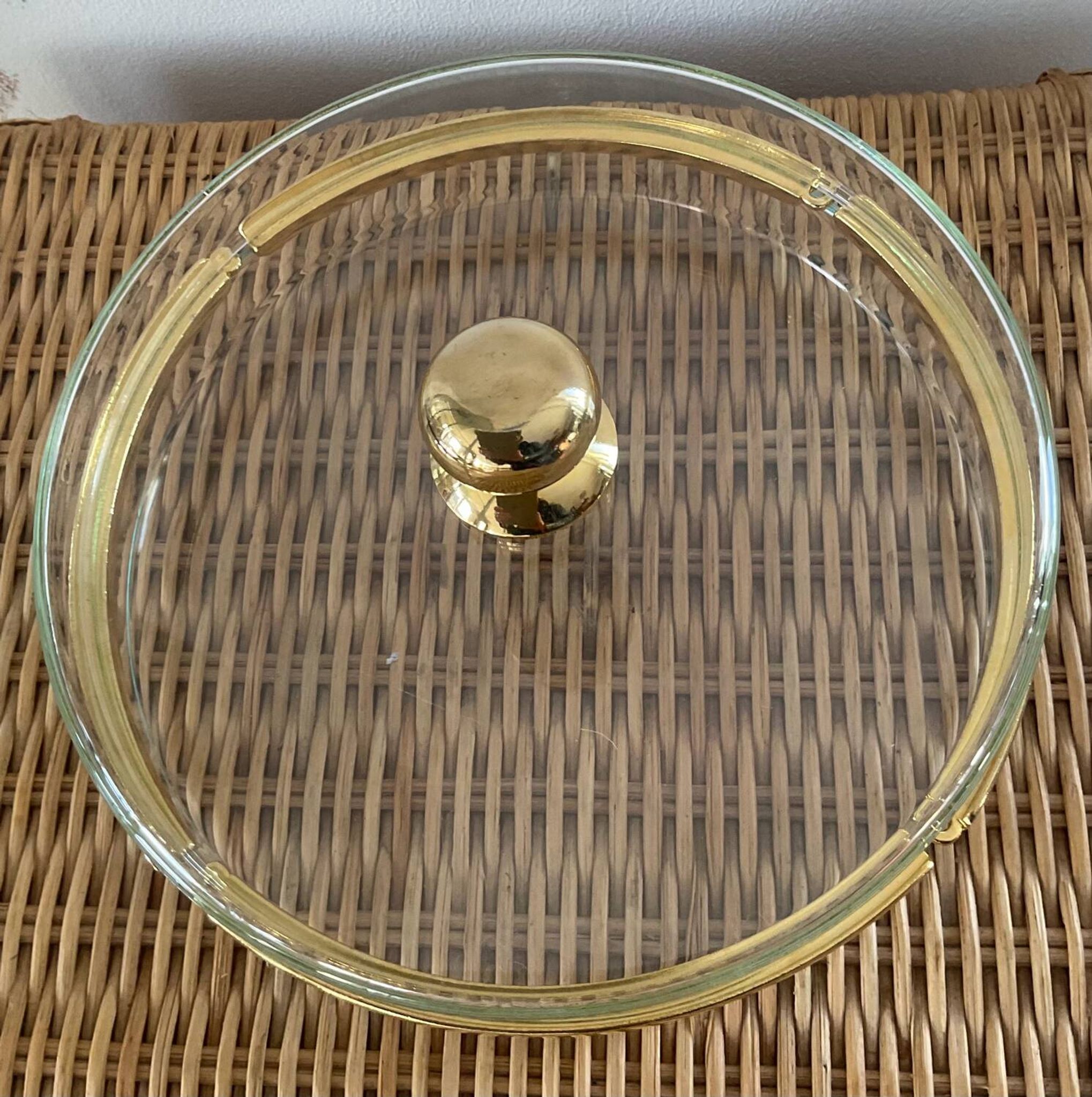 Vide poche vintage style Hollywood Regency 