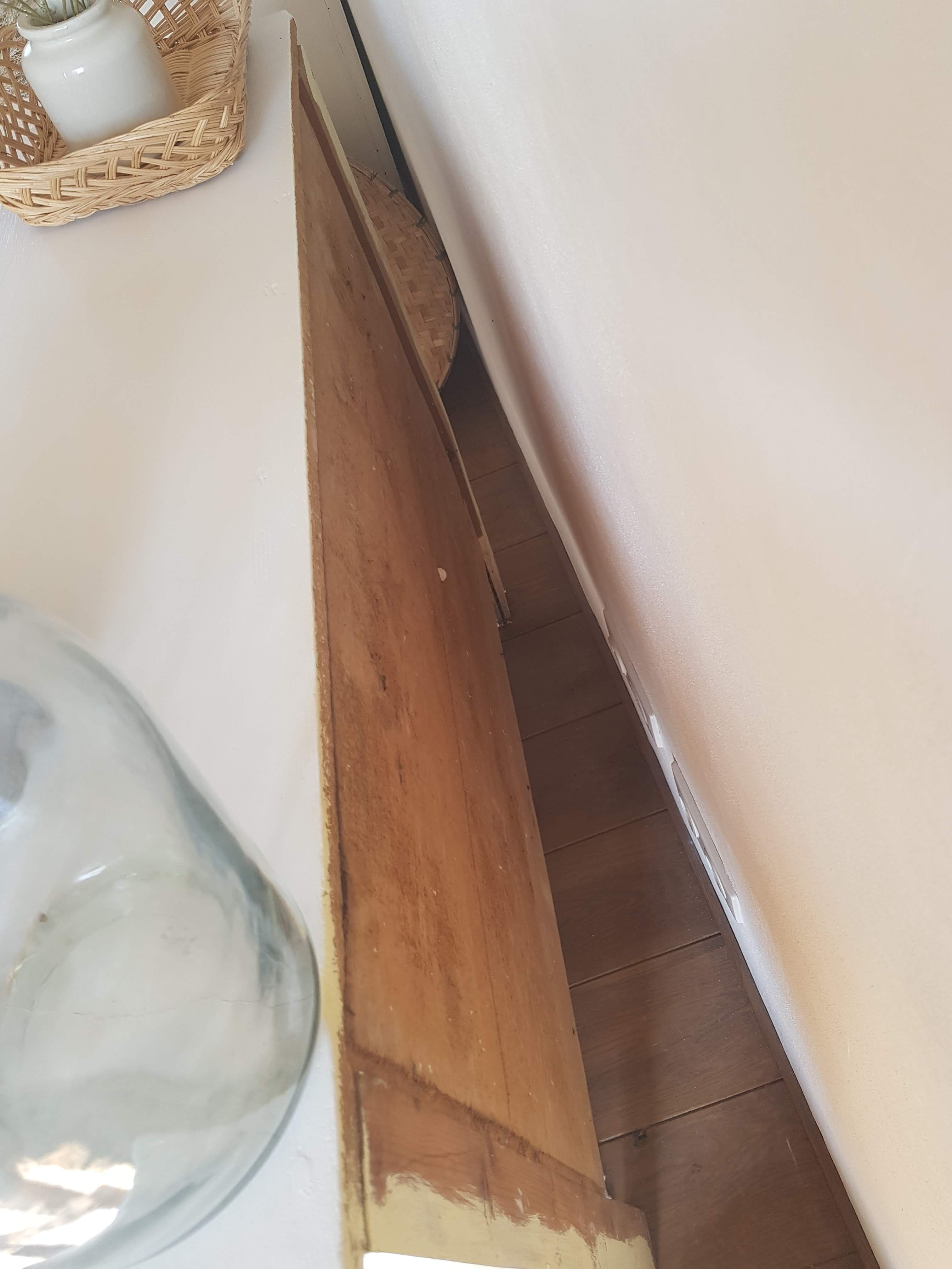 Old white Parisian buffet