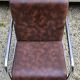 Fauteuil vintage en Skaï marron