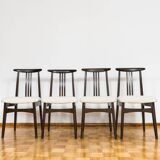 Vintage Dining Chairs By M. Zieliński, Poland, 1960's, Set Of 4