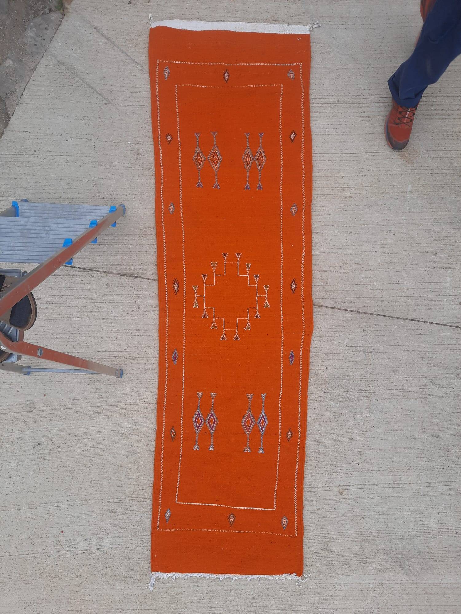 Handmade Berber rug 70x240cm
