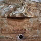 Antique French cast iron planter