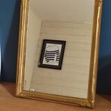 Mirror solid wood frame carved gilded