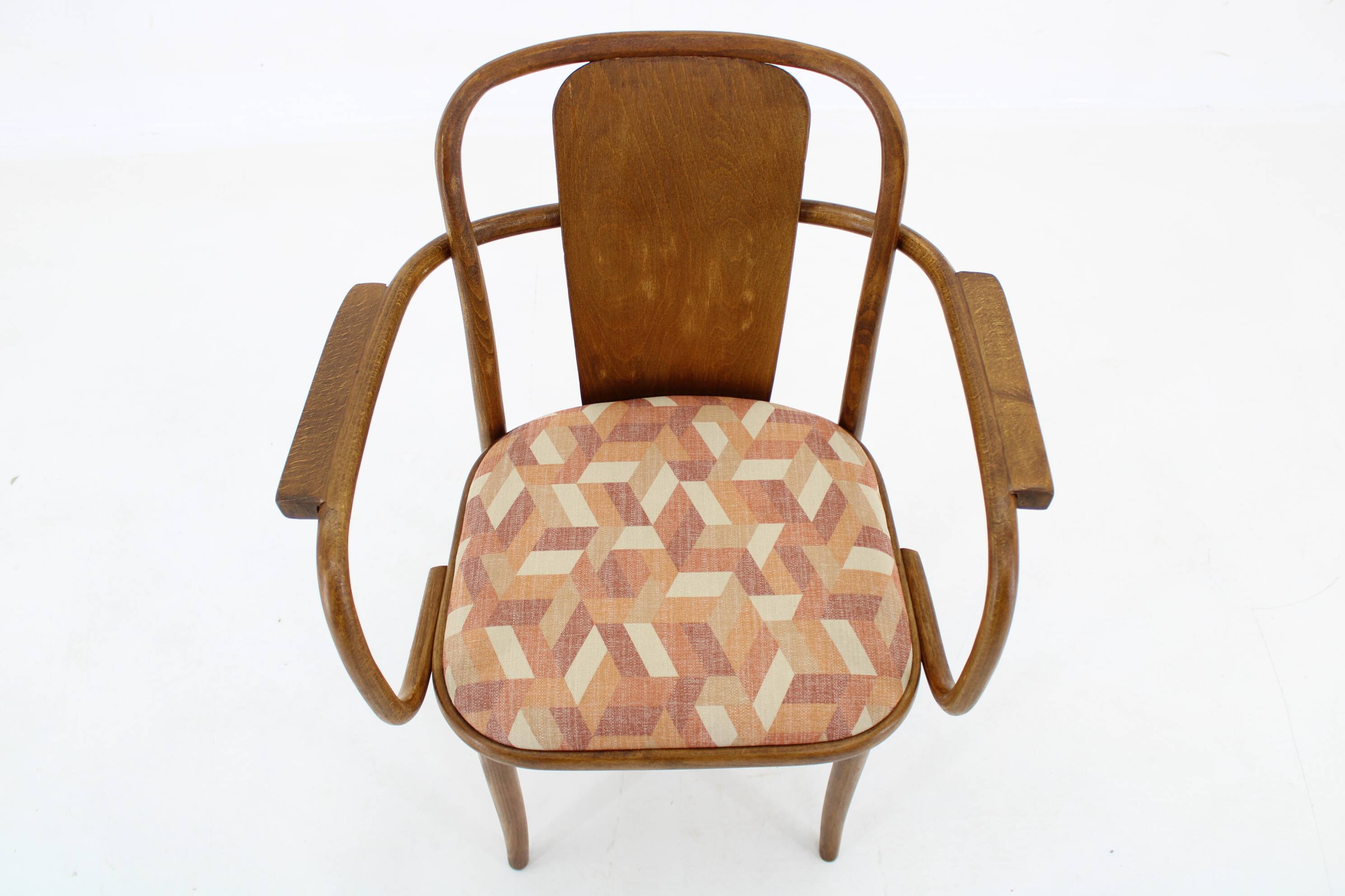 1960s Desk or Side Bentwood Chair by Ton, Czechoslovakia