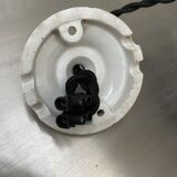 Lot 2 industrial hanging emaillee noires