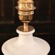 White table lamp from Manises