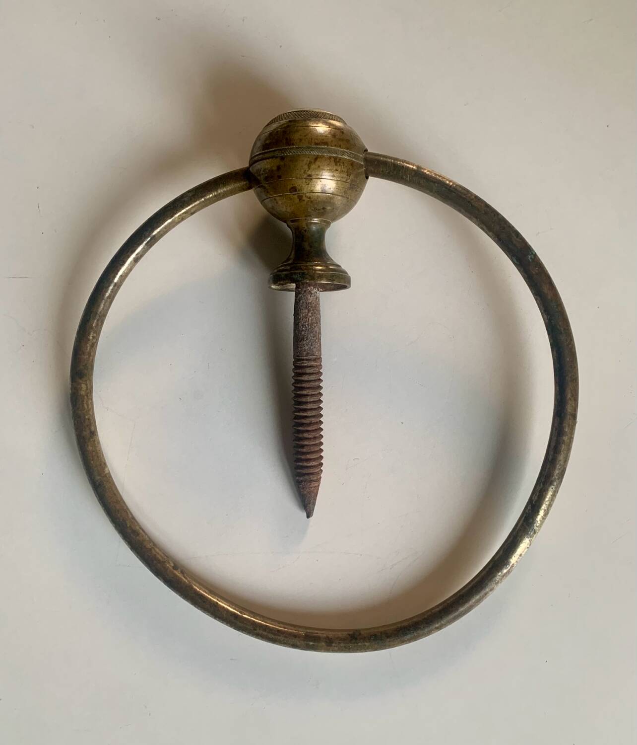 Very large knocker ring