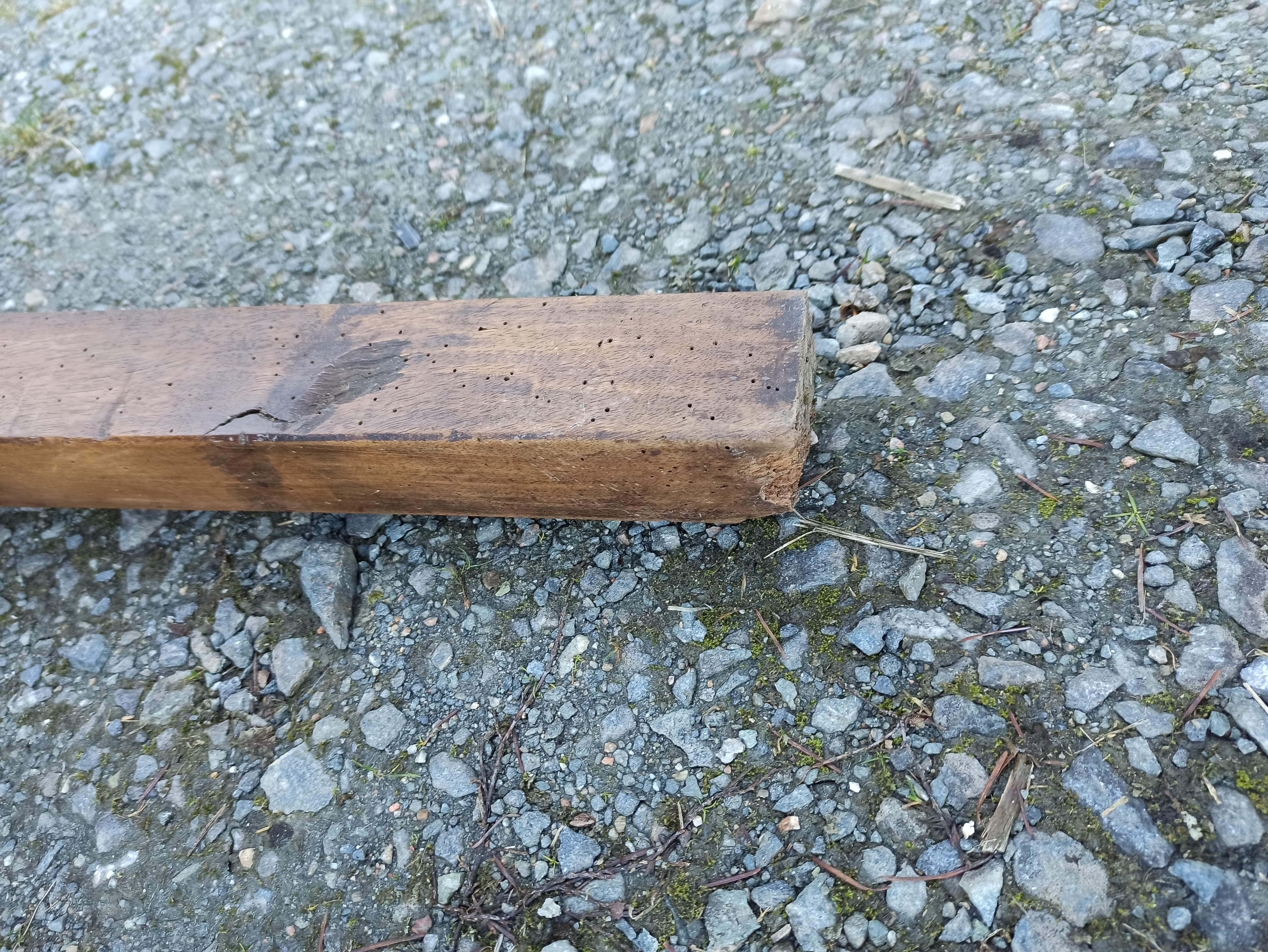 Firm table desk cherry walnut a drawer in front