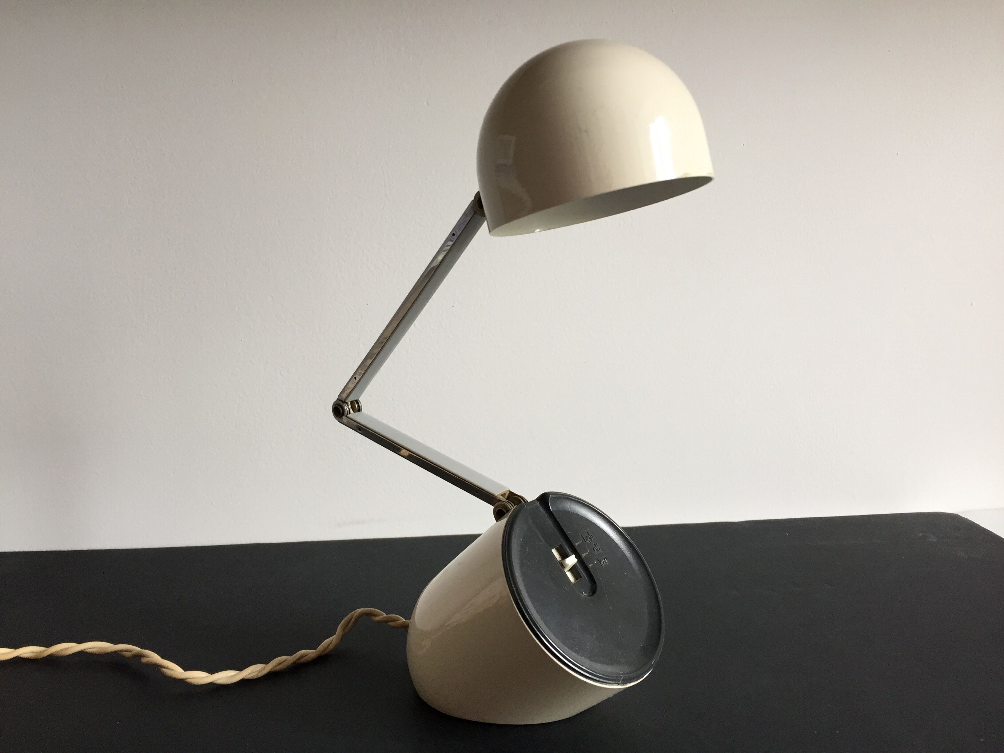 Lampe space age Kreo Lite design années 70