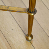 Brass marble coffee table 60s