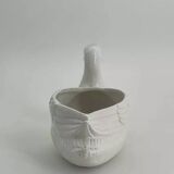 Duck-shaped ceramic pot holder