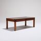Table basse en bois, bernard vuarnesson, 1970s