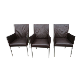 Set de 3 chaises, Bert Plantagie, Pays-Bas