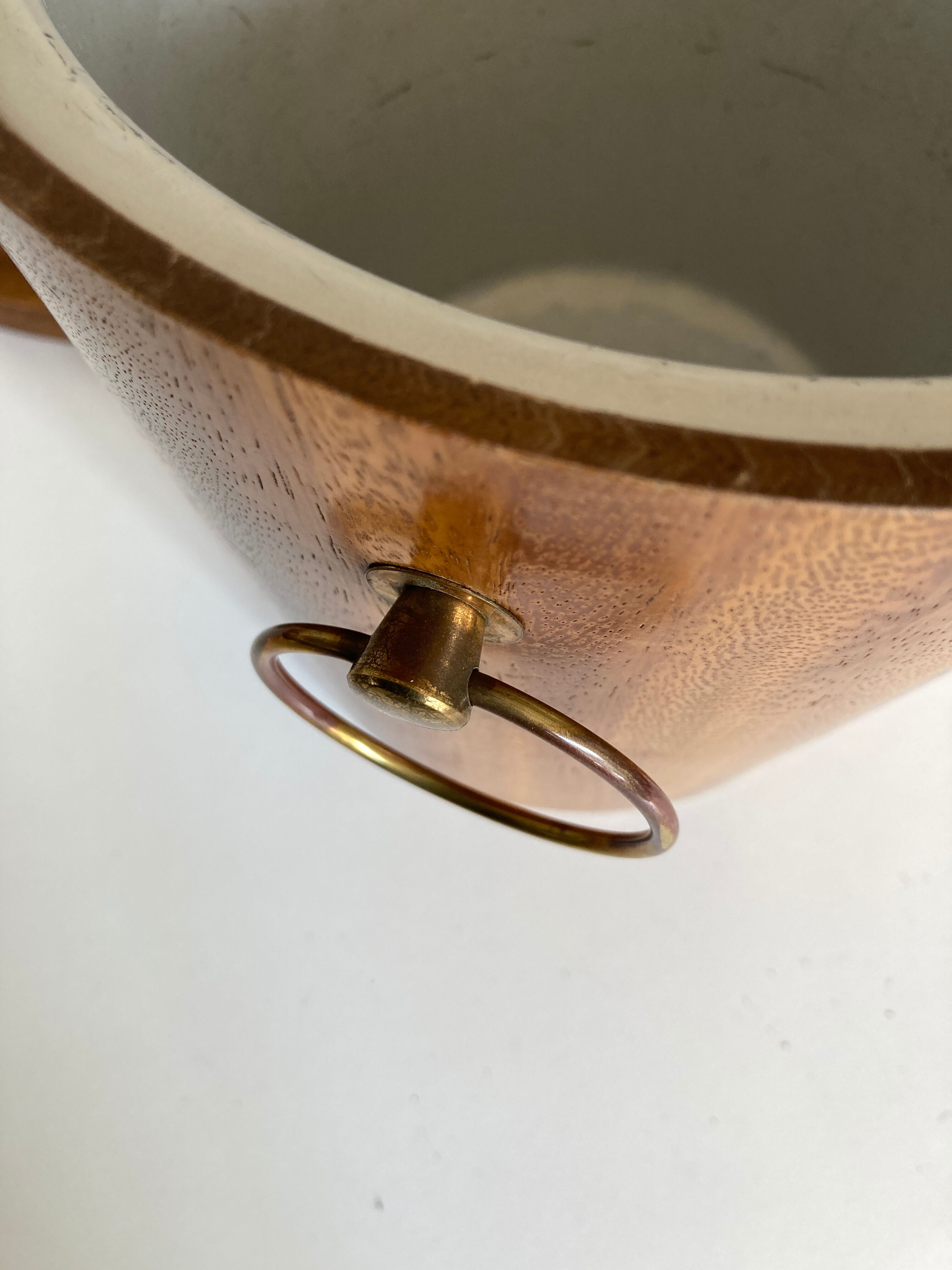 1960 Scandinavian teak champagne bucket