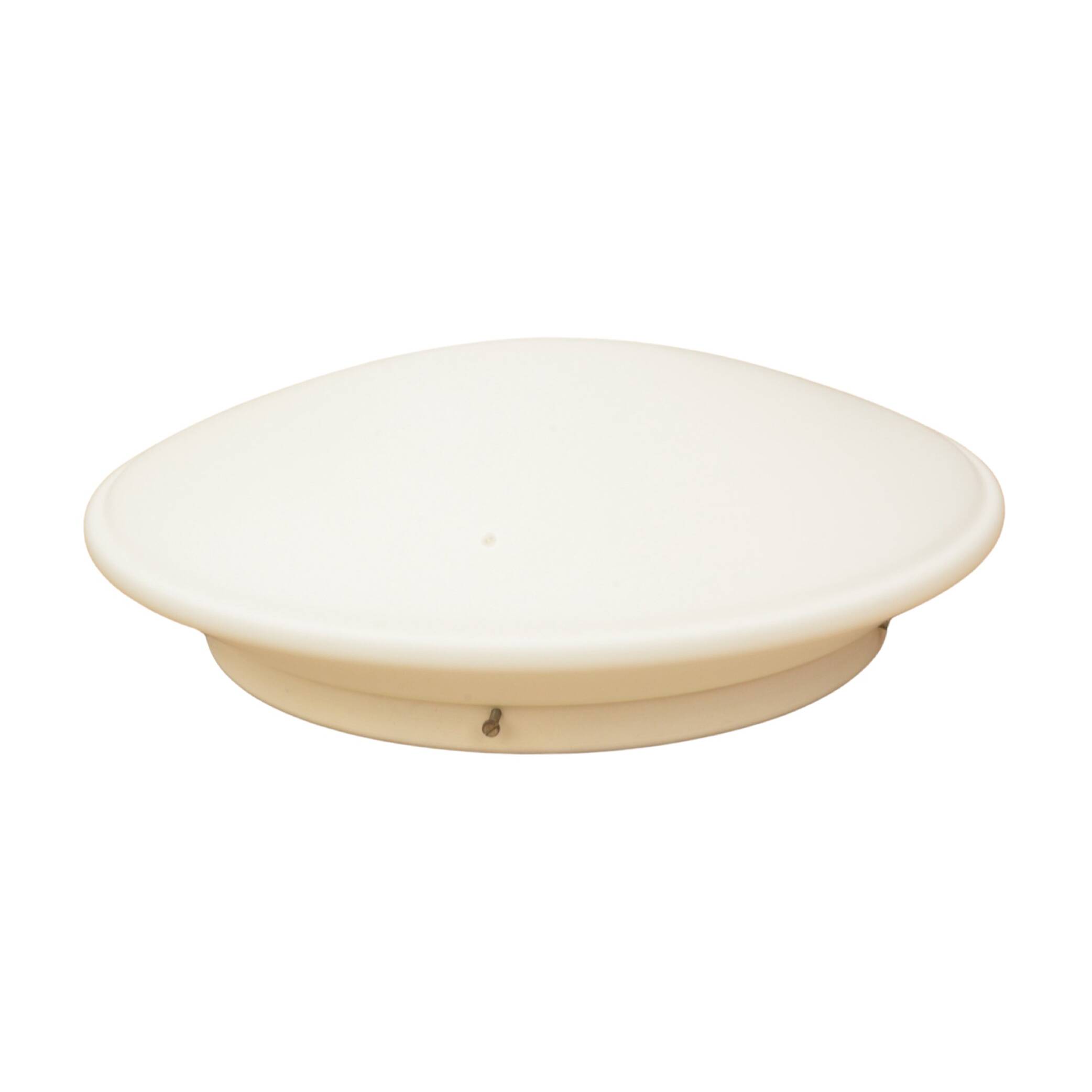 Plafonnier en verre Great White, Penko Pieńsk, Pologne dans les années 1970.