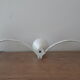Coat rack 3 heads white