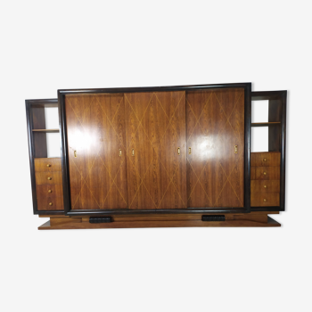Art Deco library cabinet