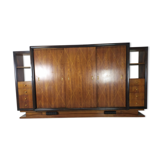 Art Deco library cabinet