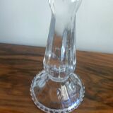 Chandelier, candelabra in bubbled blown glass