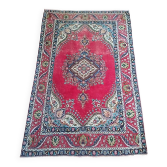 Handmade Persian Tabriz carpet 318x207cm