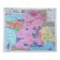 Old historical map Armand Colin The revolutionary France-Paris during the Revolution