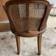 Caned office chair, mid-18th century