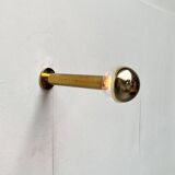 Vintage Space Age ceiling lamp in brass by Motoko Ishii for Staff, 1970s.