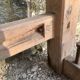 Solid wood carver's workbench