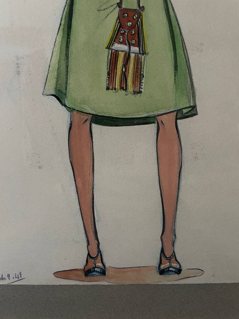 Fashion drawing G Mazoyer
