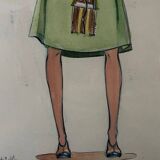 Fashion drawing G Mazoyer