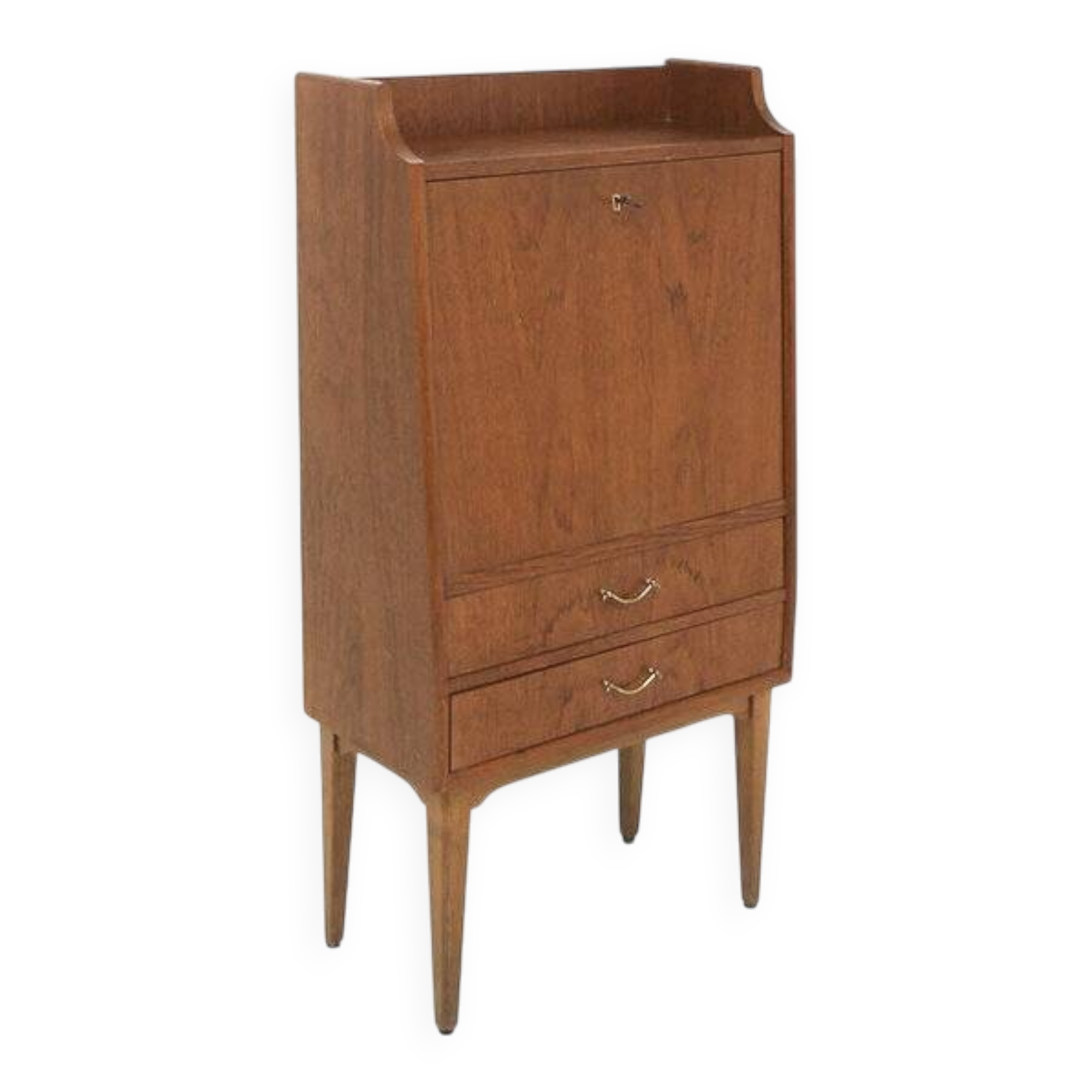 Scandinavian teak secretary desk, Sweden, 1960