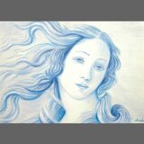 Dibujo al pastel. Pastel painting.