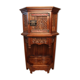 Dressoir Néo Gothique XIXeme