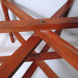 oriental coffee table Moroccan gilded brass etched 80cm ethnic