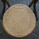 4 mismatched bistro chairs in wood and cane, Thonet, Horgen circa 1910