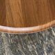 Scandinavian rotating plateau XXXL in teak Dismeg Denmark 1960