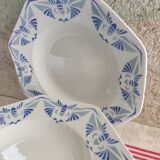 Set of 10 Pexonne octagonal plates