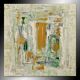 Abstract painting table