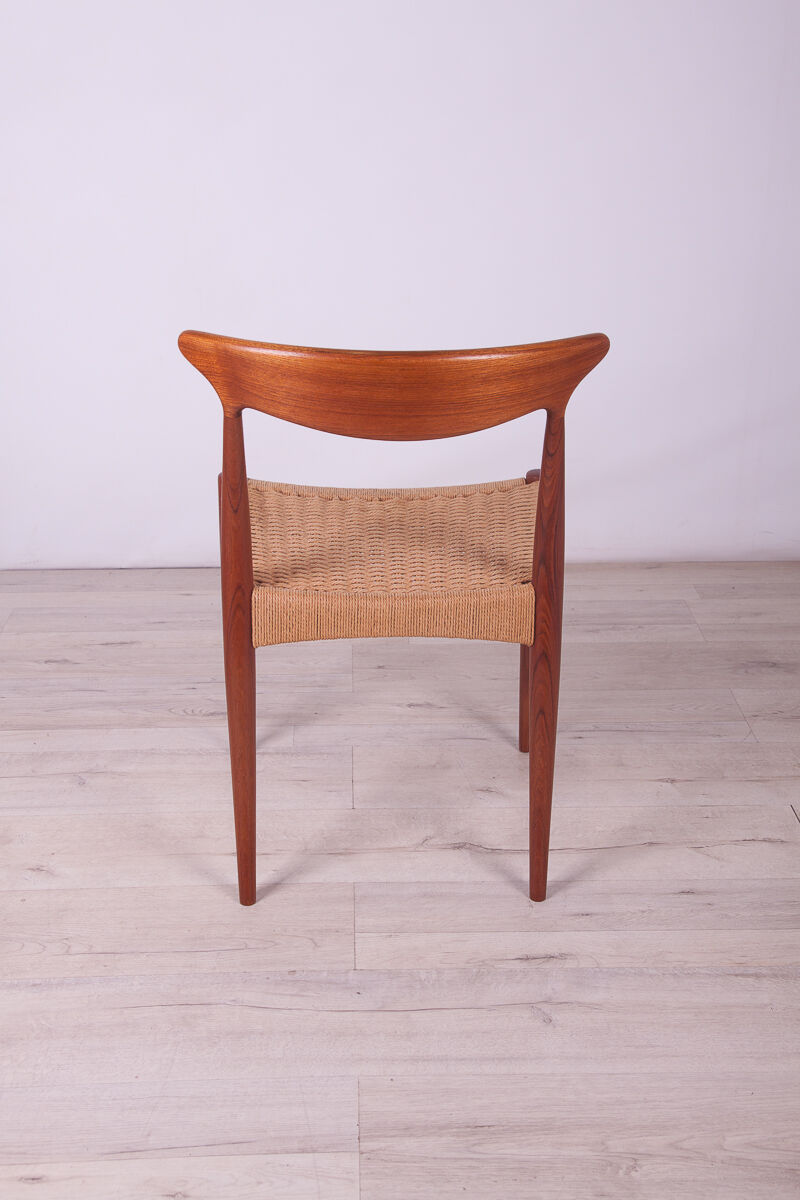 Danish Dining Chairs by Arne Hovmand-Olsen for Mogens Kold, 1960s, Set of 4