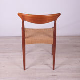 Danish Dining Chairs by Arne Hovmand-Olsen for Mogens Kold, 1960s, Set of 4