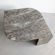 Italian Marble Eye Shaped Coffee Table 1970s