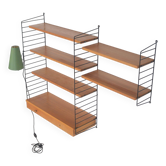 Swedish wall unit designed by Kasja & Nils Nisse Strinning, 1950s