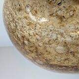 Murano Glass Ceiling Lamp with Caramel Effect, 1960s